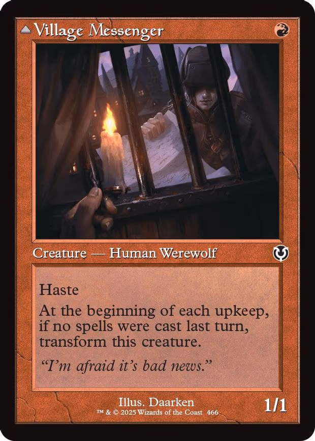 Village Messenger (Retro Frame)