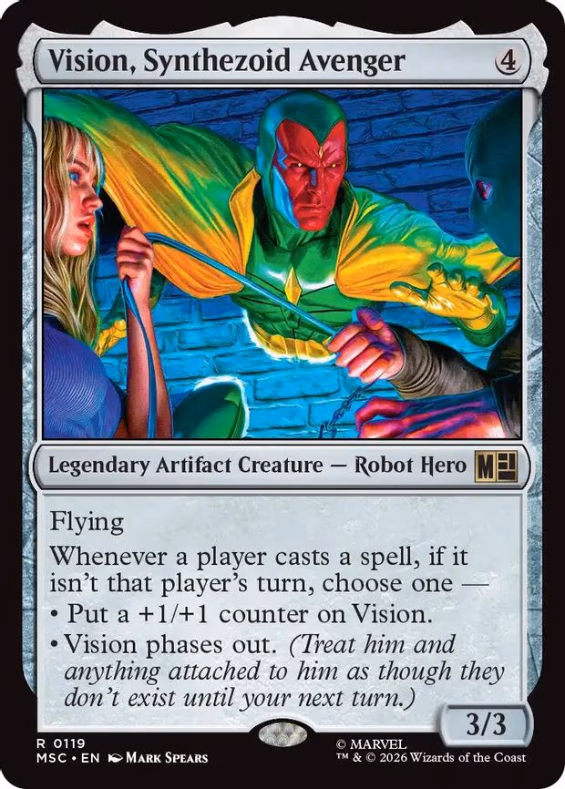 Vision, Synthezoid Avenger