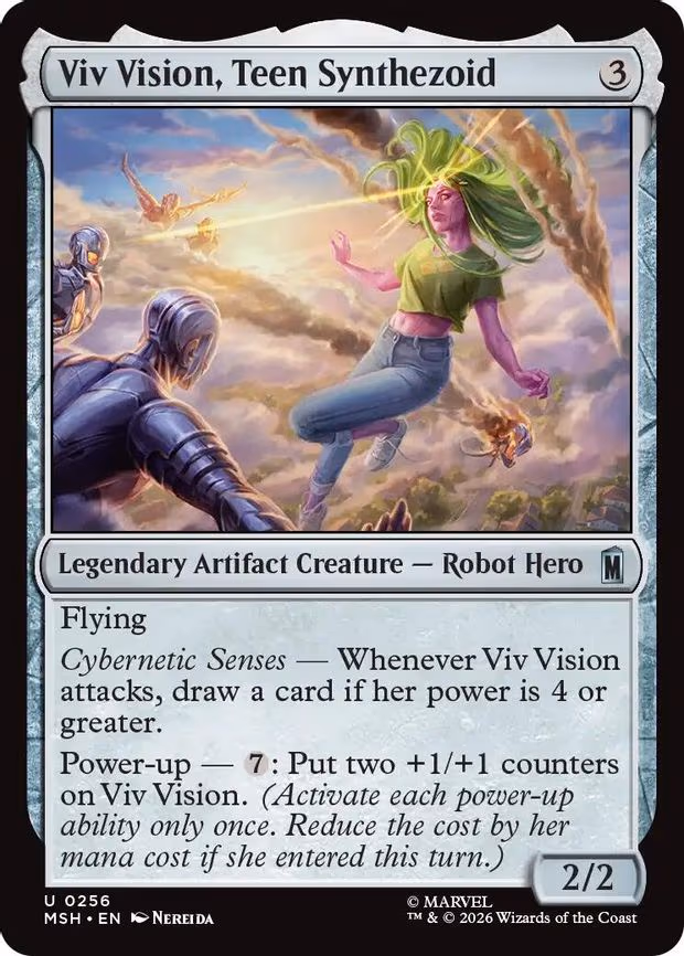 Viv Vision, Teen Synthezoid - U (256)