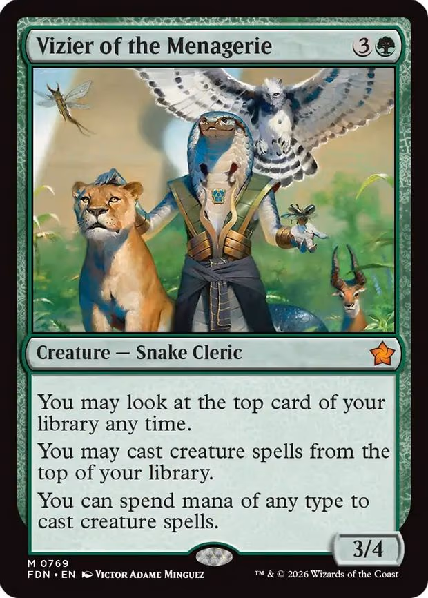 Vizier of the Menagerie - M (769)