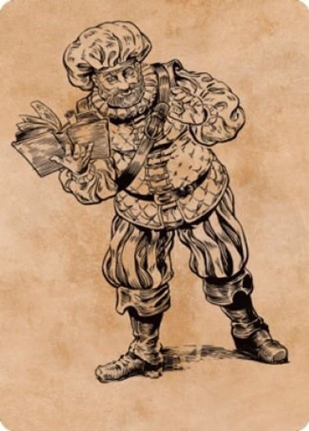 Volo, Itinerant Scholar Art Card - S (48)