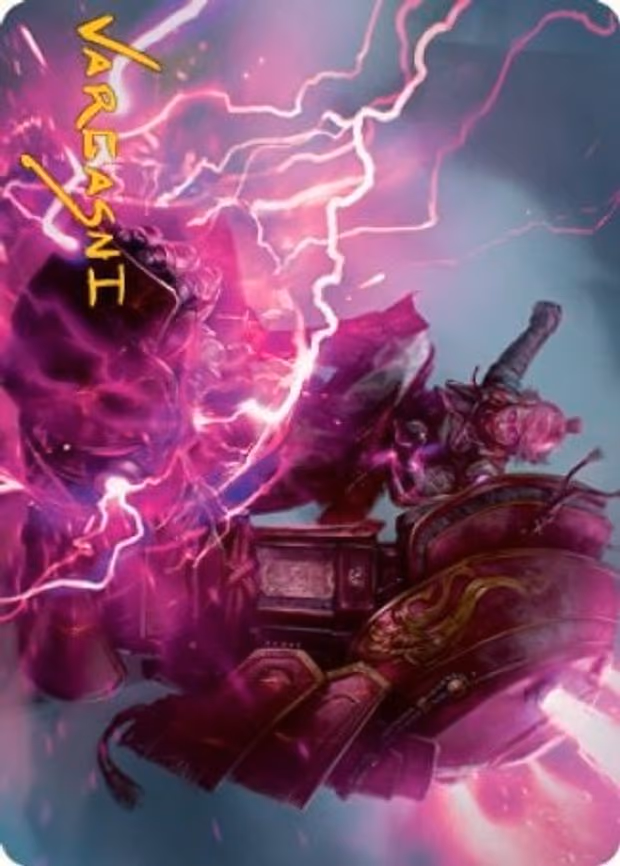 Voltage Surge Art Card