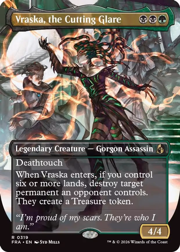 Vraska, the Cutting Glare - R (319)