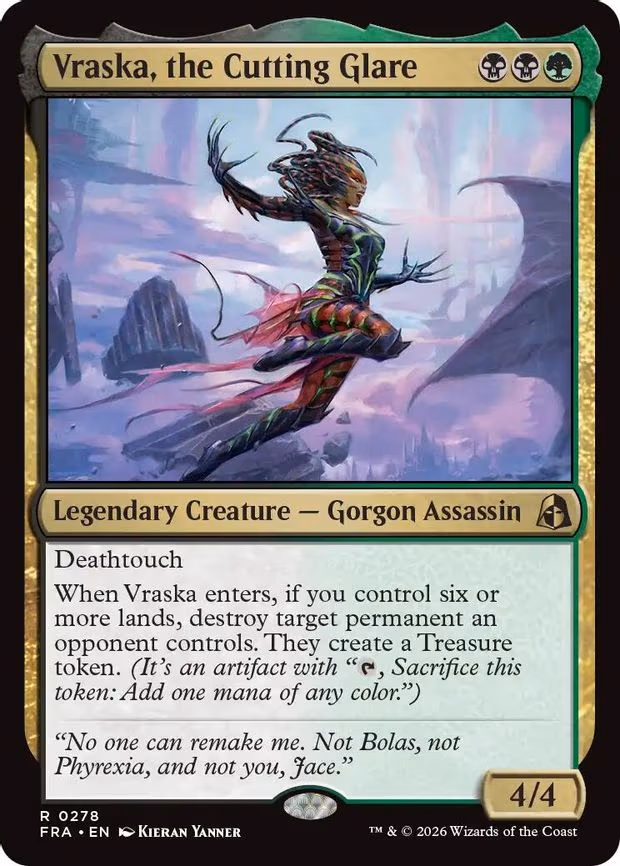 Vraska, the Cutting Glare - R (278)