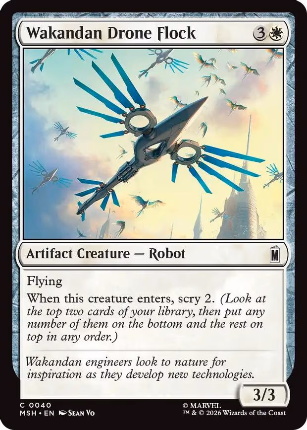 Wakandan Drone Flock - C (40)