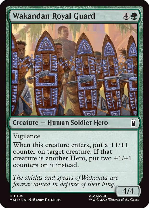 Wakandan Royal Guard - C (195)