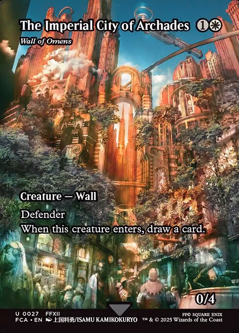 The Imperial City of Archades - Wall of Omens