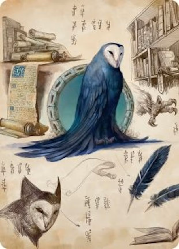 Wan Shi Tong, Librarian Art Card