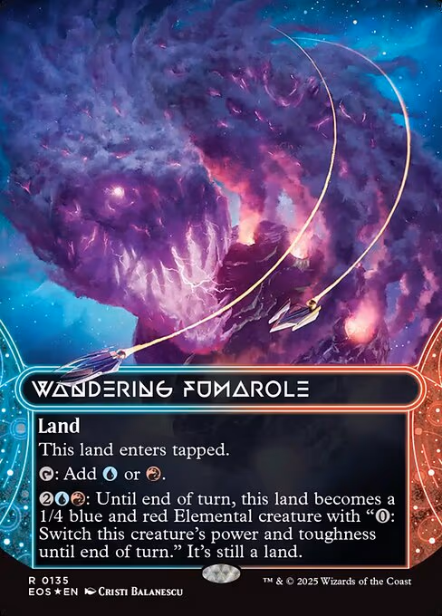 Wandering Fumarole