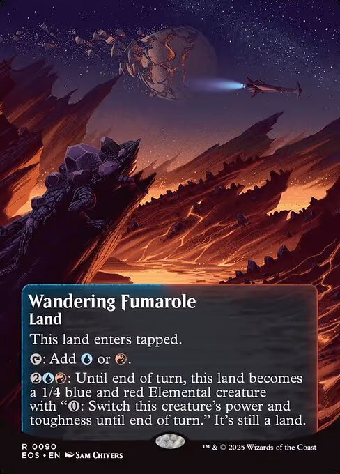 Wandering Fumarole