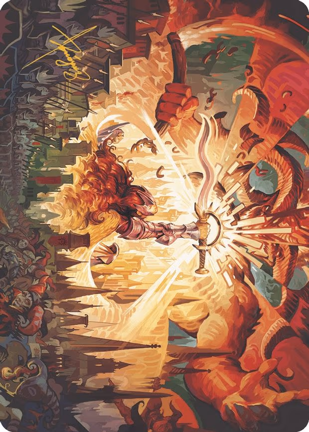 Warleader's Call Art Card