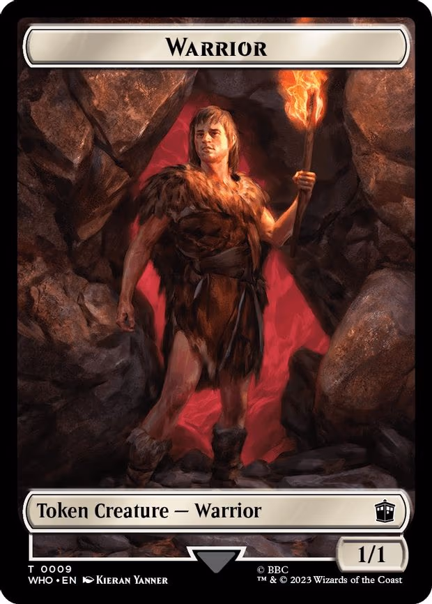 Warrior // Food (0025) Double-Sided Token