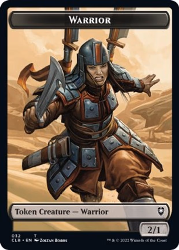 Warrior // Inkling Double-Sided Token