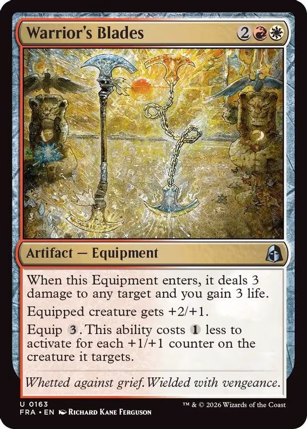 Warrior's Blades - U (163)