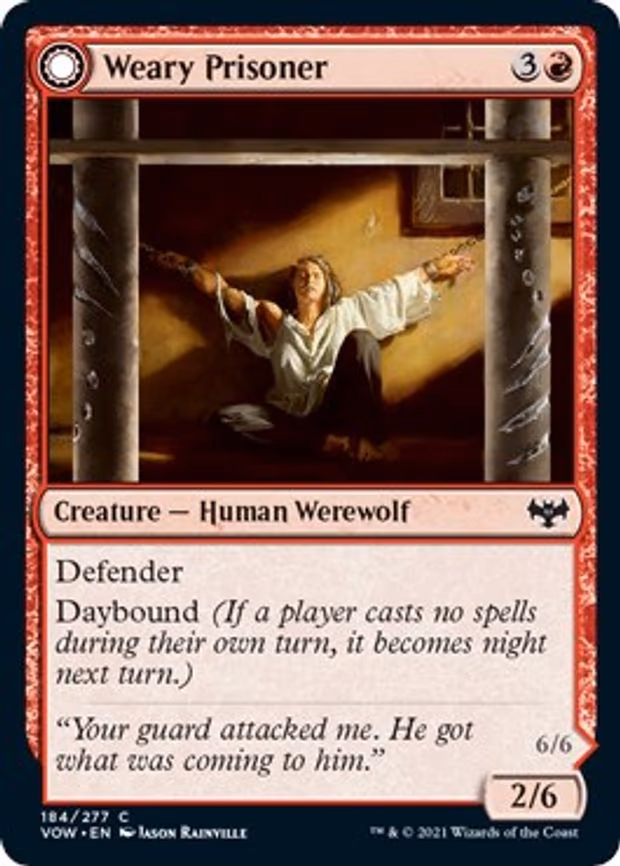 Weary Prisoner