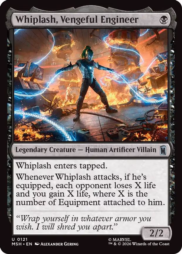 Whiplash, Vengeful Engineer - U (121)