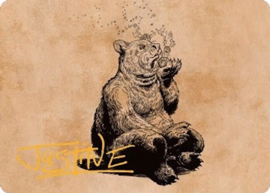Wilson, Refined Grizzly Art Card
