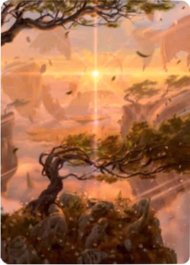 Windswept Heath Art Card