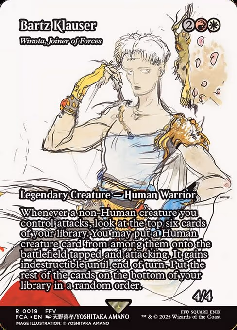 Bartz Klauser - Winota, Joiner of Forces
