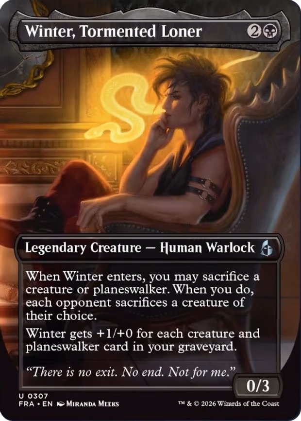 Winter, Tormented Loner - U (307)