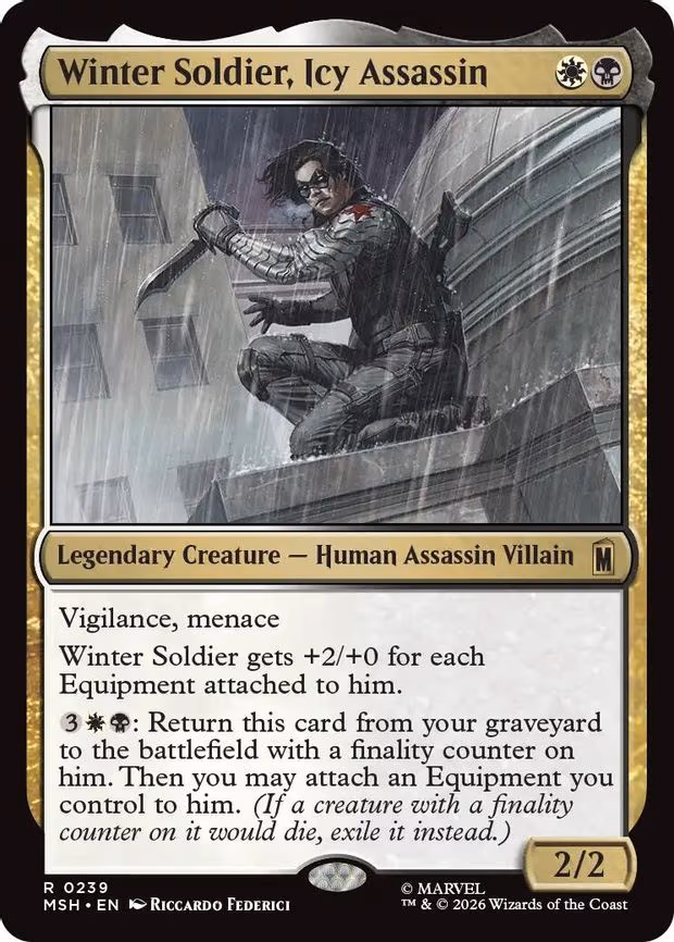 Winter Soldier, Icy Assassin - R (239)