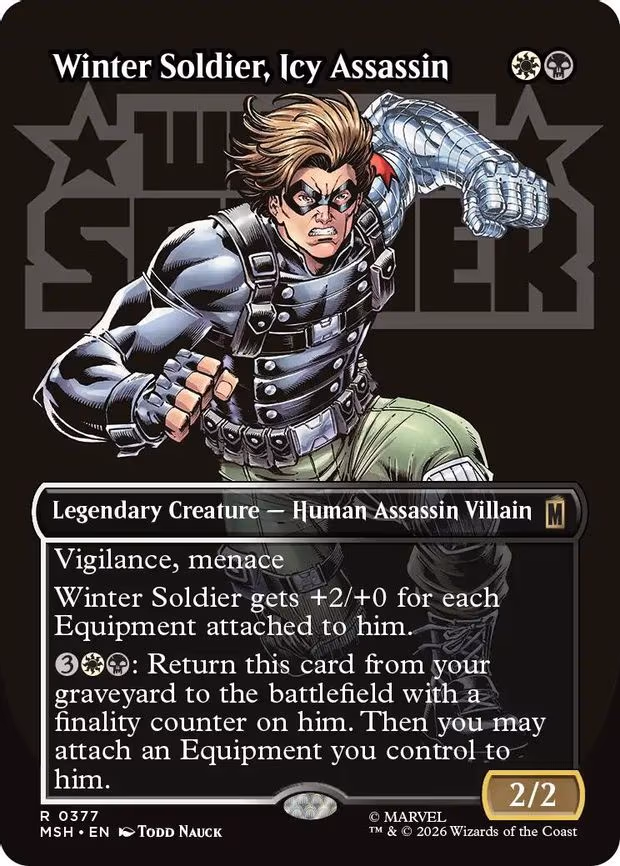Winter Soldier, Icy Assassin - R (377)