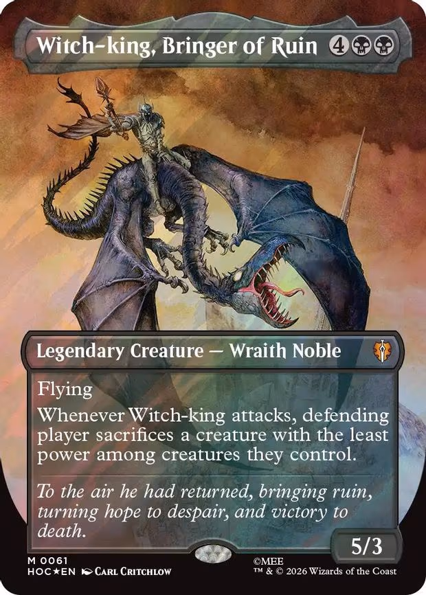 Witch-king, Bringer of Ruin - M (61)