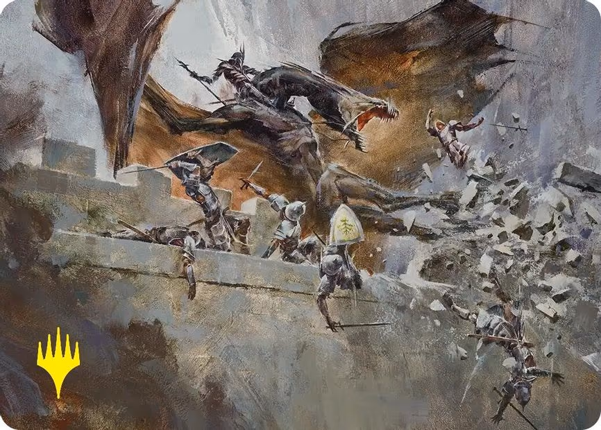 Witch-king of Angmar Art Card - S (31)