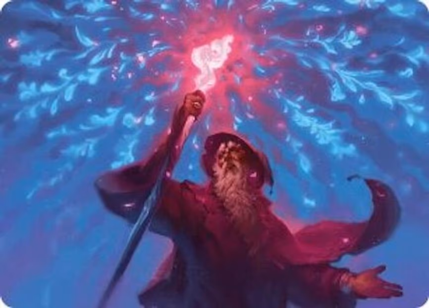 Wizard's Staff Art Card - S (15)