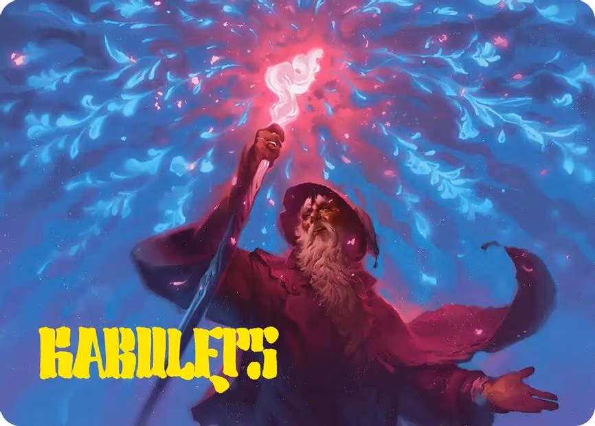 Wizard's Staff Art Card - S (15)