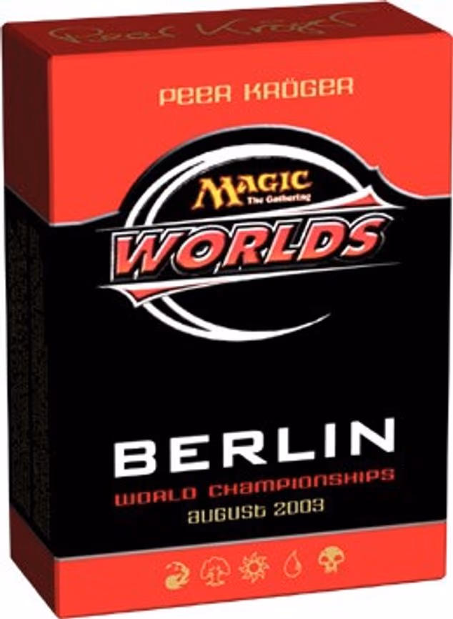 World Championship Deck: 2003 Berlin - Peer Kroger, Quarterfinalist