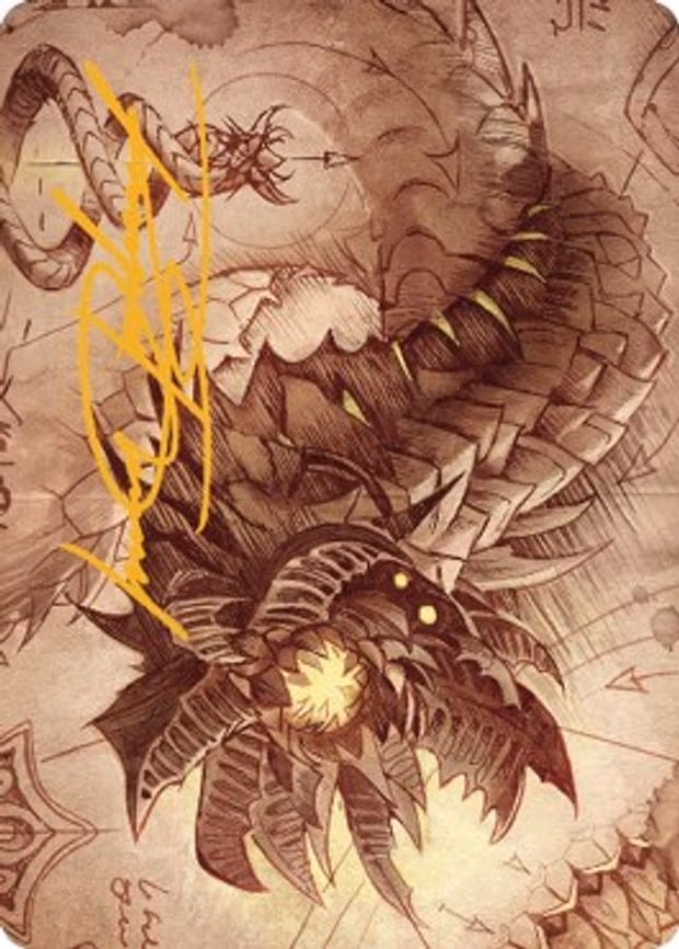 Wurmcoil Engine Art Card
