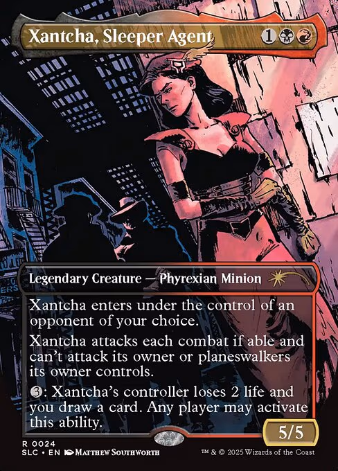 Xantcha, Sleeper Agent