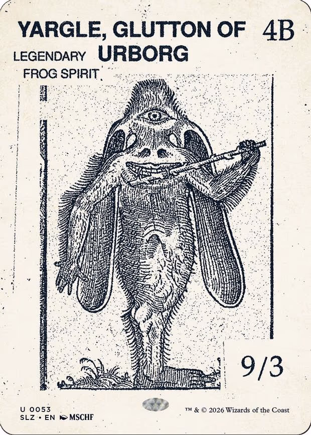 Yargle, Glutton of Urborg - R (53)