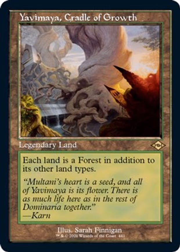 Yavimaya, Cradle of Growth (Retro Frame)