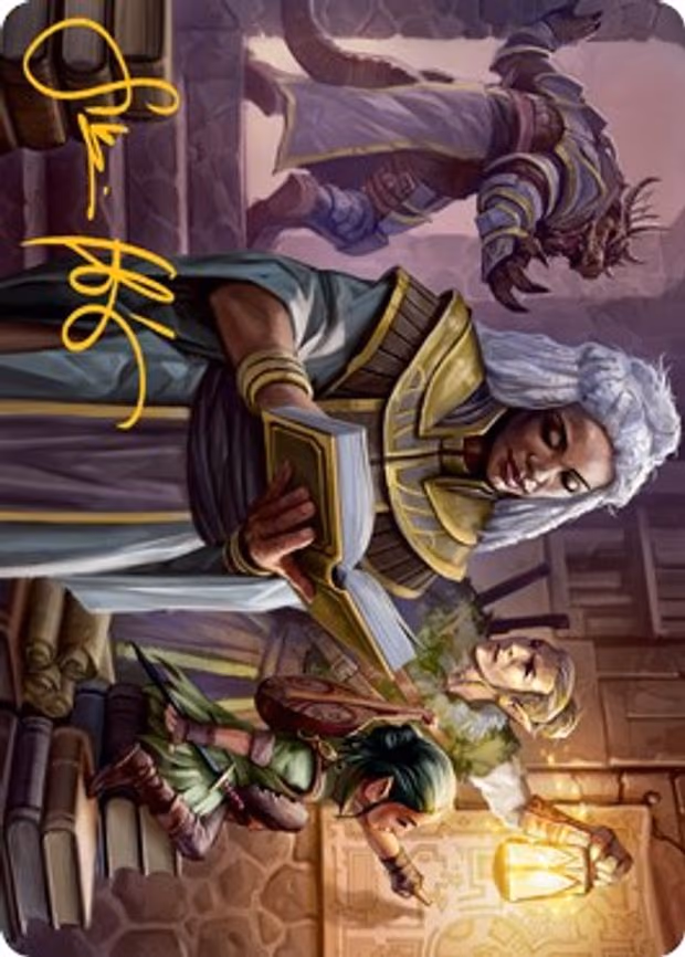 You Find the Villains' Lair Art Card