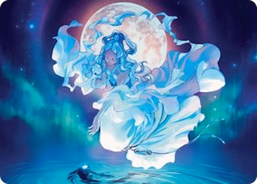 Yue, the Moon Spirit Art Card