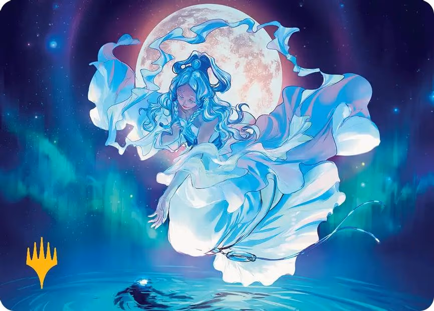 Yue, the Moon Spirit Art Card