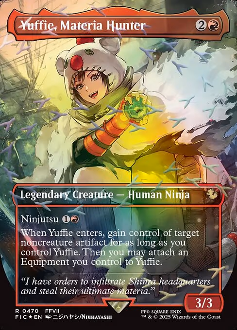 Yuffie, Materia Hunter