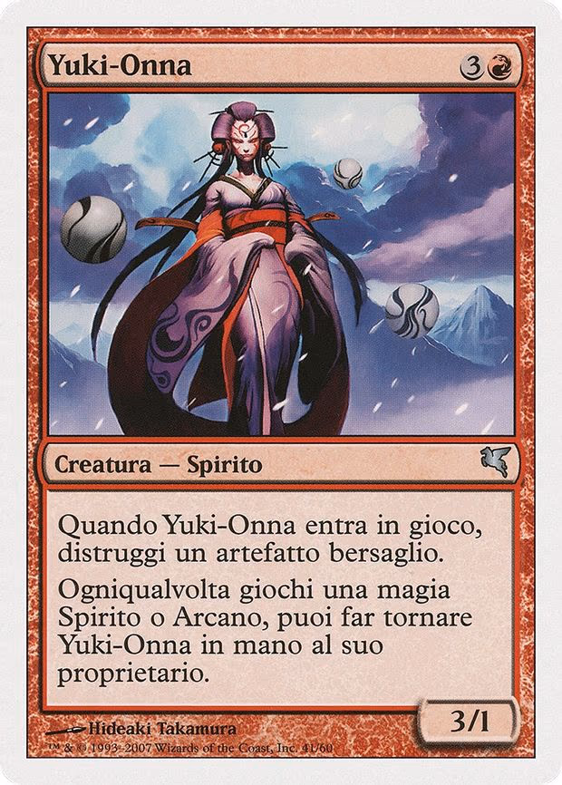 Yuki-Onna (Italian) - "Yuki-Onna" - U (C41)