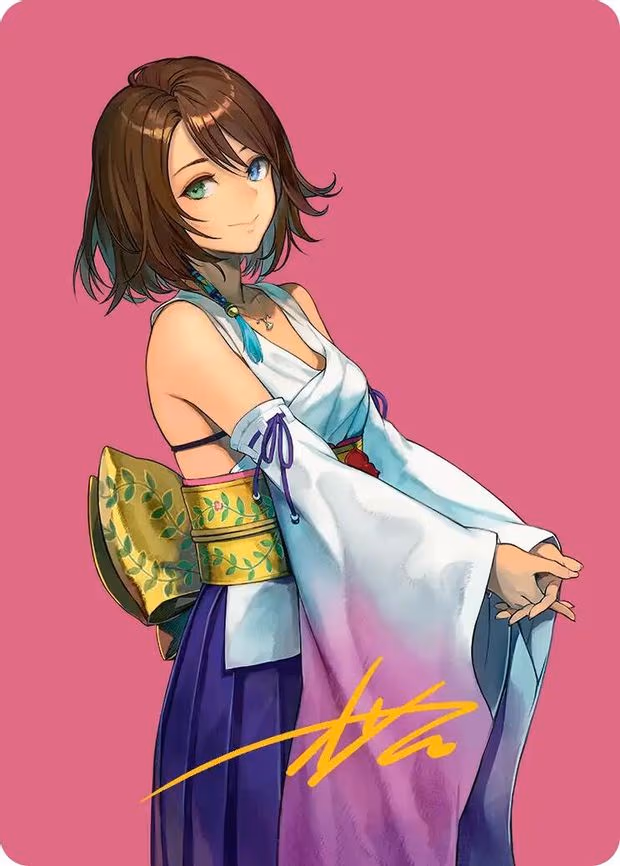 Yuna, Hope of Spira Art Card