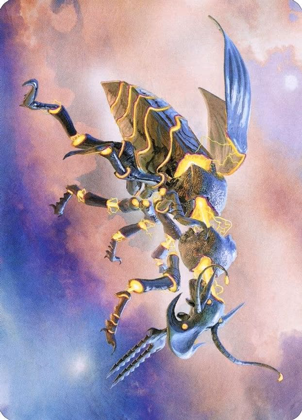 Zabaz, the Glimmerwasp Art Card