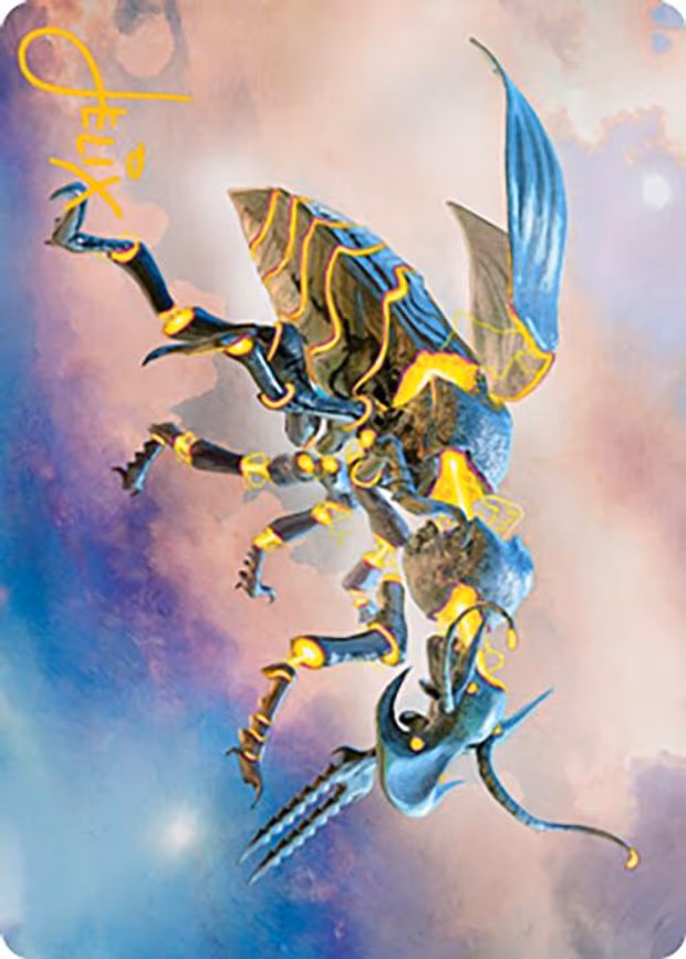 Zabaz, the Glimmerwasp Art Card