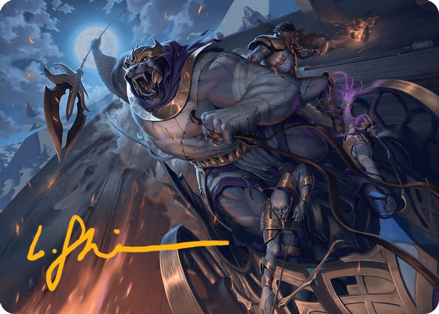 Zahur, Glory's Past Art Card