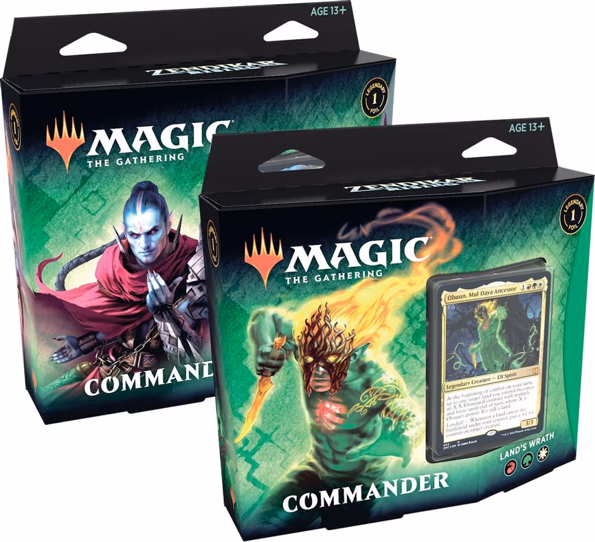 Zendikar Rising Commander set