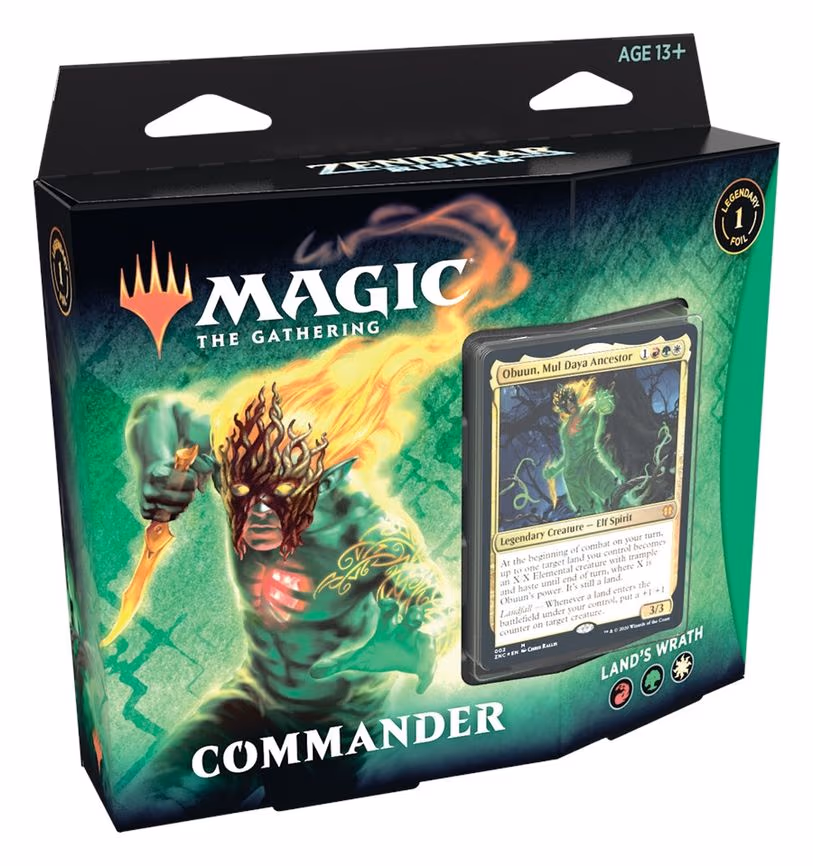 Zendikar Rising - Land's Wrath Commander Deck