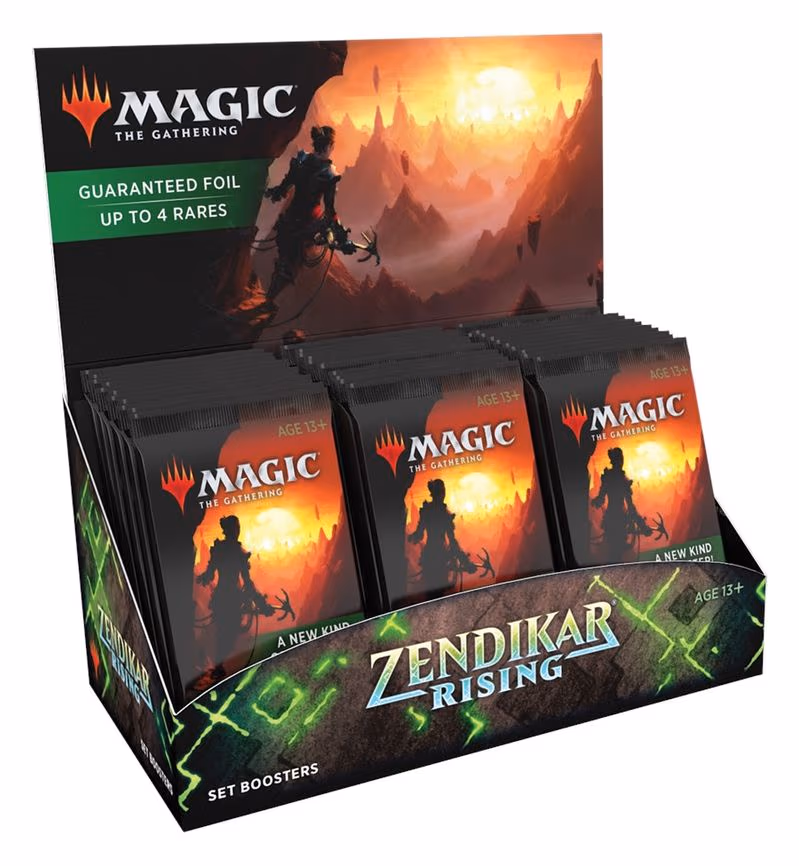 Zendikar Rising - Set Booster Display