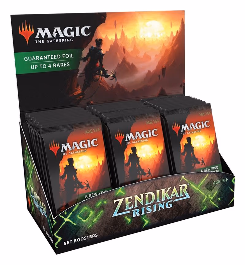 Zendikar Rising - Set Booster Display
