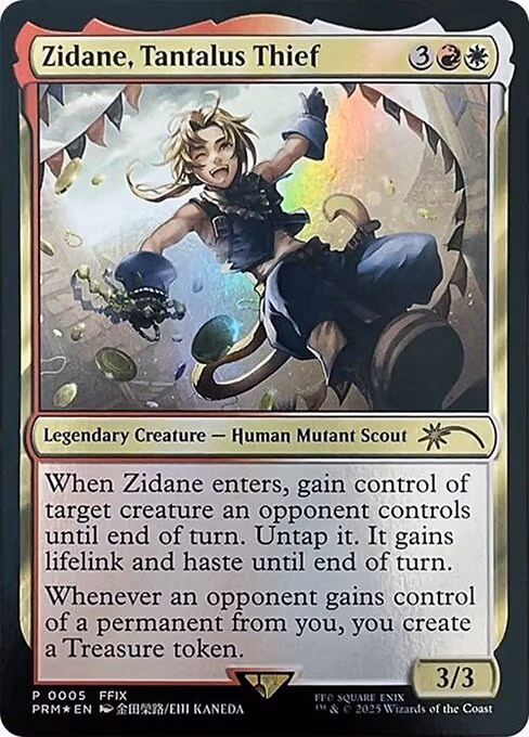 Zidane, Tantalus Thief