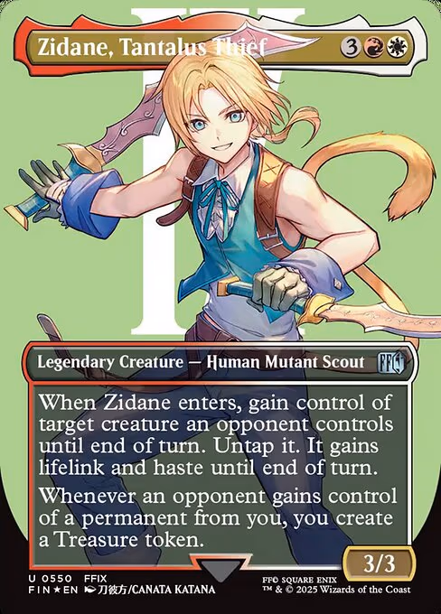 Zidane, Tantalus Thief